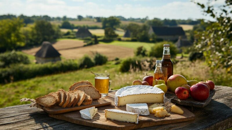 Top 5 des fromages de la région Normandie